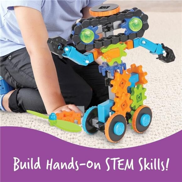 Kids STEM Educational Toy Motion Building Set -‎ 116 Pieces, Ages 5+, Robot Toy - Picture 3 of 6